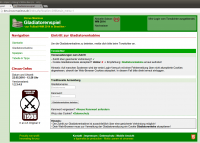 Fälsche Darstellung Login-Seite bei ungesichertem Aufruf